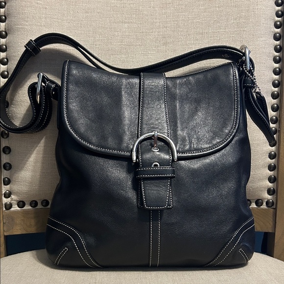 Coach Hobo Duffle Flap Shoulder/Crossbody Bag, Style 9480 - Picture 1 of 10